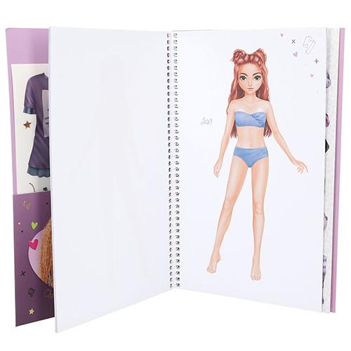 Kreatívny zošit Top Model Obleč ma 160 samolepiek