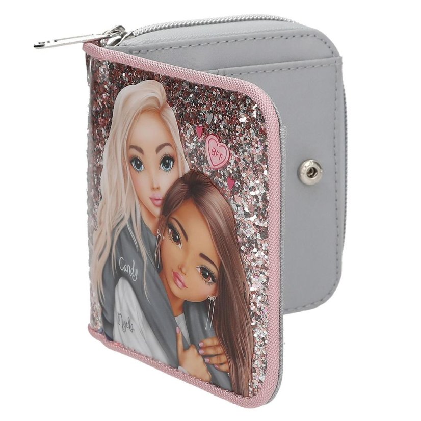 Top Model MY BFF zippered wallet with studs