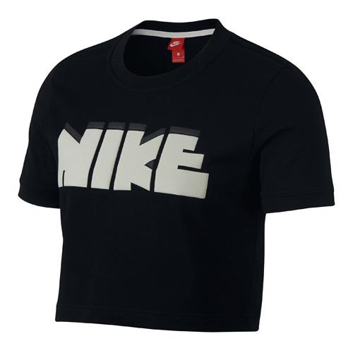 Dámské crop tričko Nike Sportswear Archive - Farbe: Weiß, Größe: M
