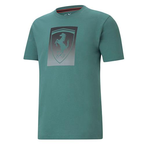 Pánske tričko Puma Ferrari Race Big Shield - Farba: Biela, Veľkosť: M