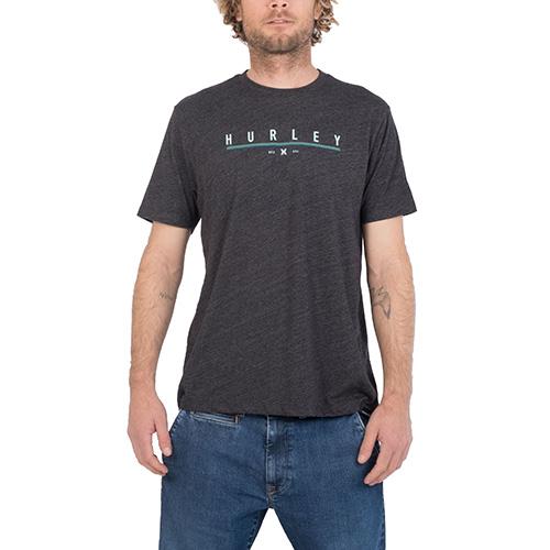 Hurley Pacific 3 Step Men's T-Shirt - Color: Gray, Size: S