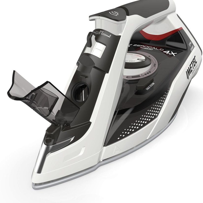 Imetec Z3 3700 ZEROCALC 9013 steam iron, white and black