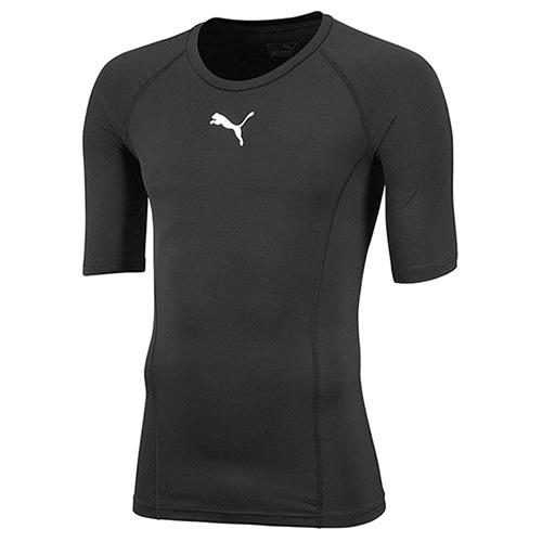 Puma LIGA Baselayer Tee detské športové tričko - Farba: Biela, Veľkosť: 164