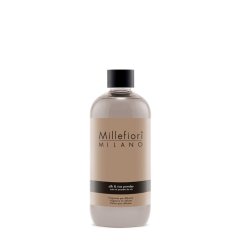 Millefiori Milano diffúzor töltelék, Silk & Rice Powder, 500 ml
