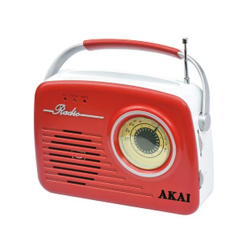 Radio AKAI APR-11R RED rot