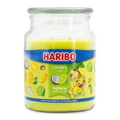 Svíčka Haribo velká, Coconut Lime