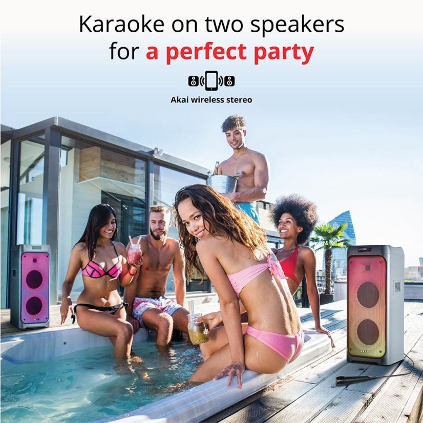 AKAI Party speaker 260 black