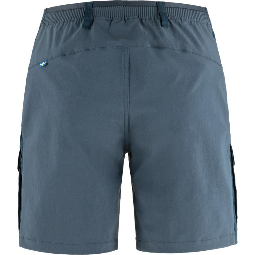 Dámské šortky Fjällräven Abisko Hybrid Trail Shorts W - Kolor: Niebieski, Rozmiar: 38