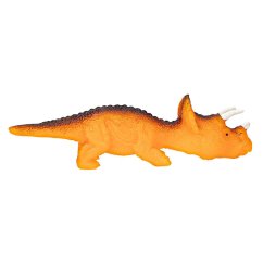 Leuchtender Dinosaurier zum Abschießen Dino World, orangefarbener Triceratops