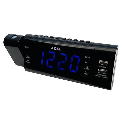 AKAI ACR-3888 čierny rádiobudík