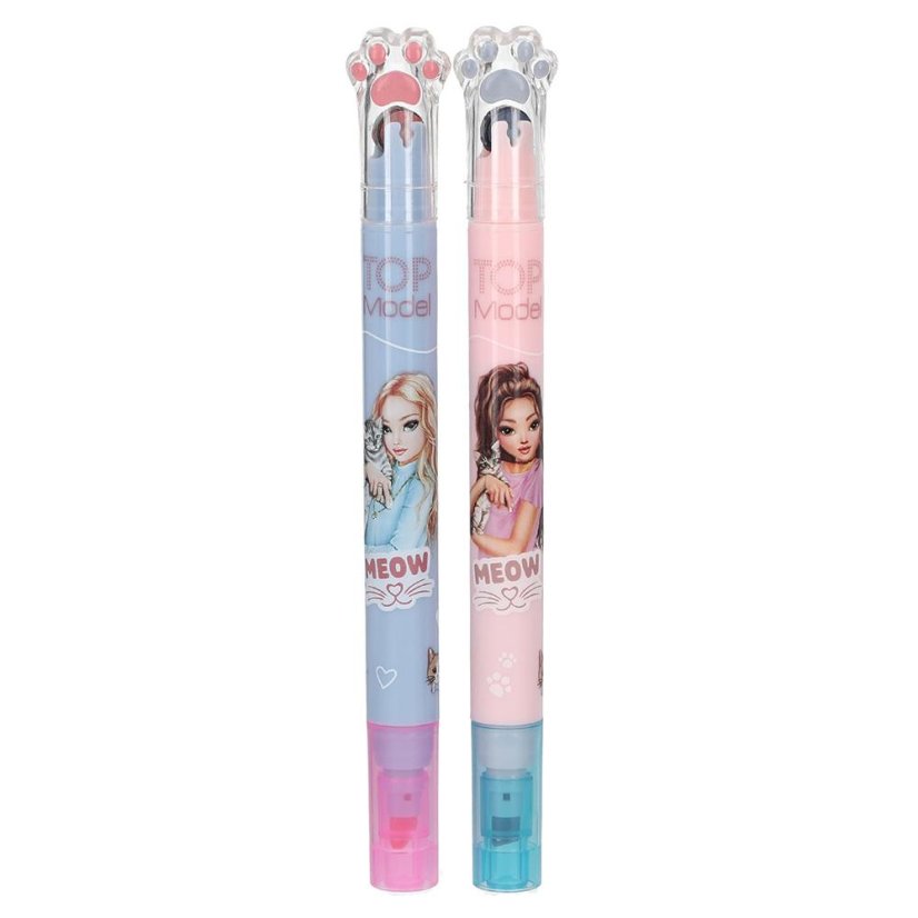 Textmarker und Stempelroller 2in1 Top Model Christy