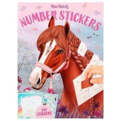 Kreativní sada Miss Melody, Number stickers