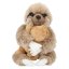 Plush sloth Aminka with baby Top Model