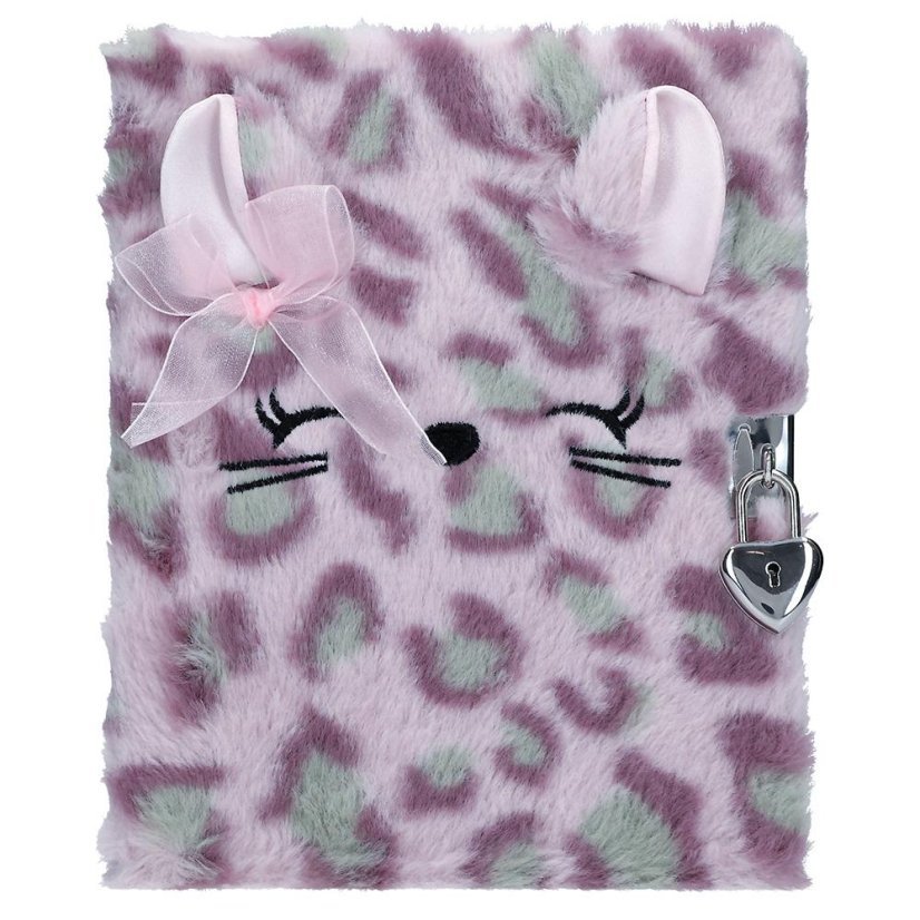 Top Model Plush Diary with Lock – Kitten, Fergie