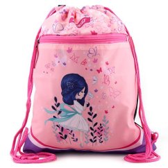 Sportovní vak Target Floral Girl Pink 21814