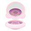 Top Model folding brush with mirror, Zebra