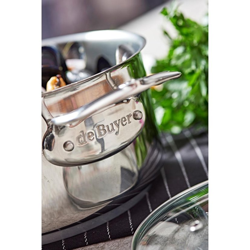 De Buyer Milady 3427.28 pot with lid, 28 cm