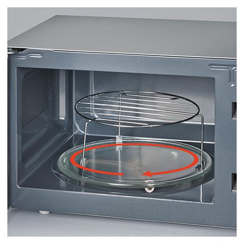 Severin MW 7773 silver microwave oven