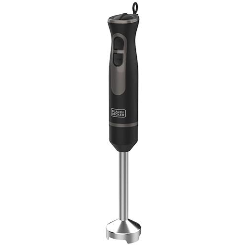 Tyčový mixér s příslušenstvím Black+Decker BXHBA800E černý-nerez