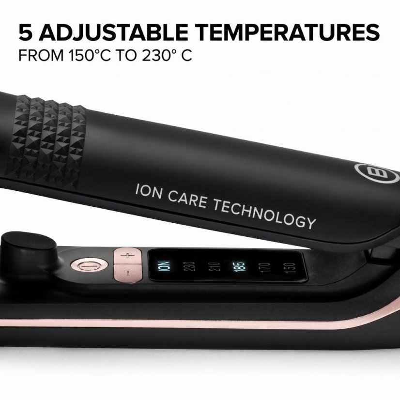 Bellissima XL Ion 11878 Black Hair Straightener