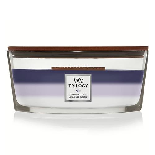 WoodWick Trilogy Ship Candle, Evening Luxe WoodWick Trilogy Ship Candle, Evening Luxe