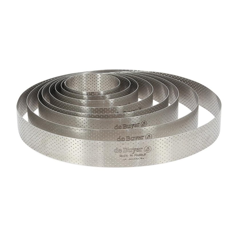 De Buyer 3098.09 round baking frame, 24.5 cm