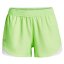 Under Armour Play Up 3.0 Damen-Shorts - Farbe: Türkis, Größe: L