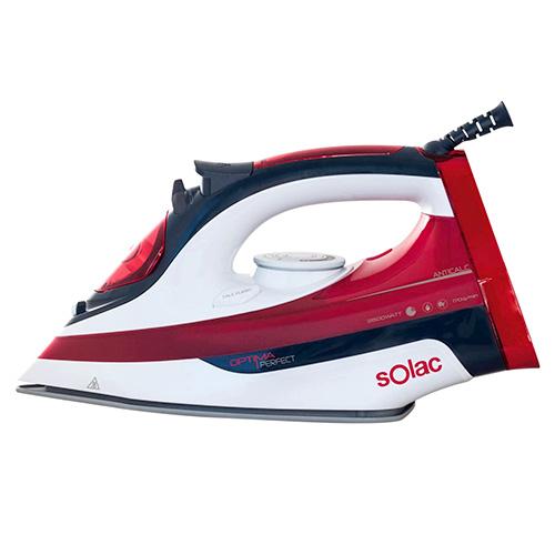 Solac PV2014 steam iron, white and red