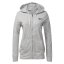 Mikina Reebok Identity Jersey Full Zip - Barva: Šedá, Velikost: XS