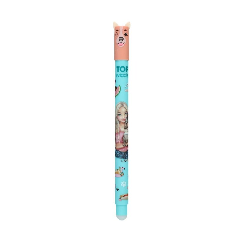 Top Model Sunny Dog Candy Erasable Gel Pen, Turquoise