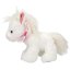 Pluszowy konik Miss Melody, biały, 20 cm