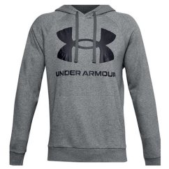 UA Rival Fleece Big Logo HD-GRY