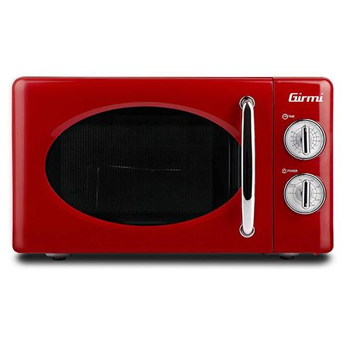 Girmi FM2102 Microwave Oven, Red