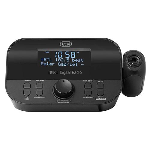 Radiowecker Trevi RC 85D8 DAB BK schwarz