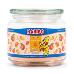Svíčka Haribo střední, Peach Paradise