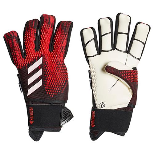 Brankářské rukavice Adidas Predator 20 Ultimate Pro - Farbe: Rot, Größe: 9