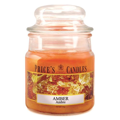 Price's Candles small, Amber