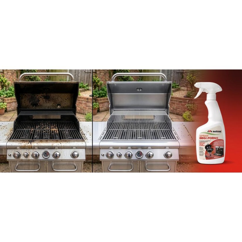Universelles Reinigungsspray für Grills und Backöfen Meliconi 621037