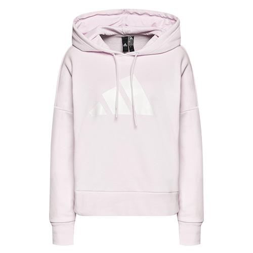 Dámská mikina Adidas W FI 3B Hoodie - Farbe: Rosa, Größe: M