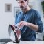 Black+Decker BXIR2600E steam iron, white and pink