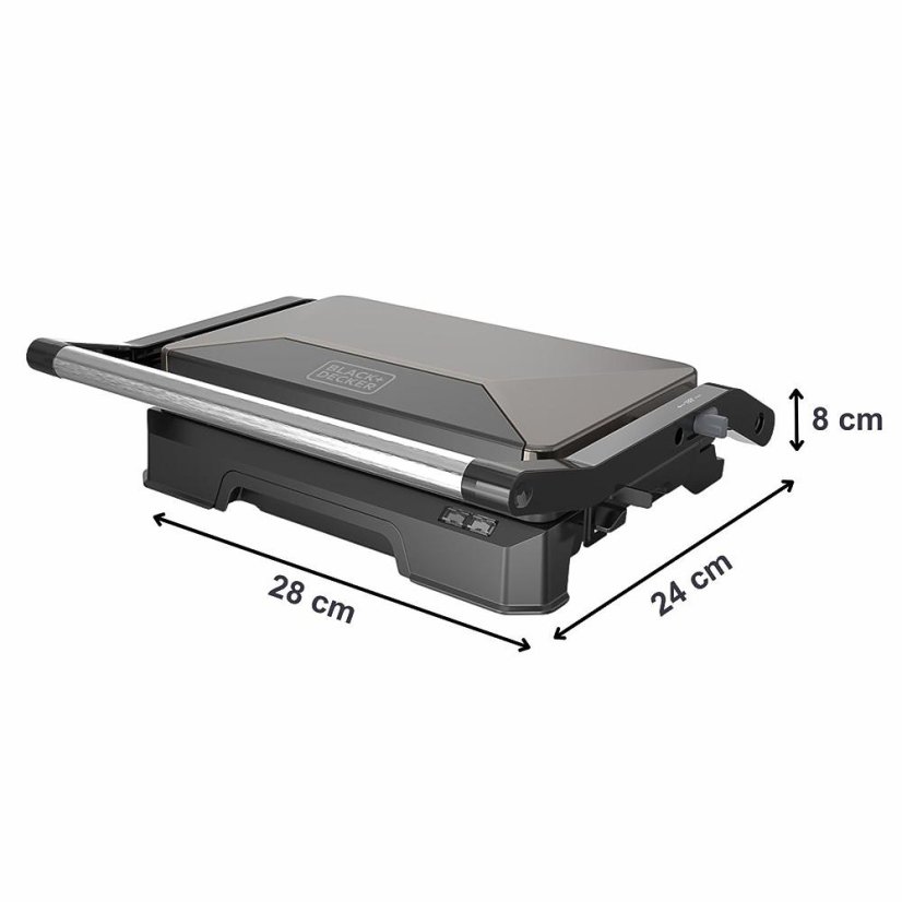 Grill Black+Decker BXGR1001E