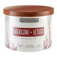 Svíčka Candle-lite, Mahogany & Vetiver