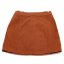 Women's Hurley Twill Skirt - Color: Brown, Size: S