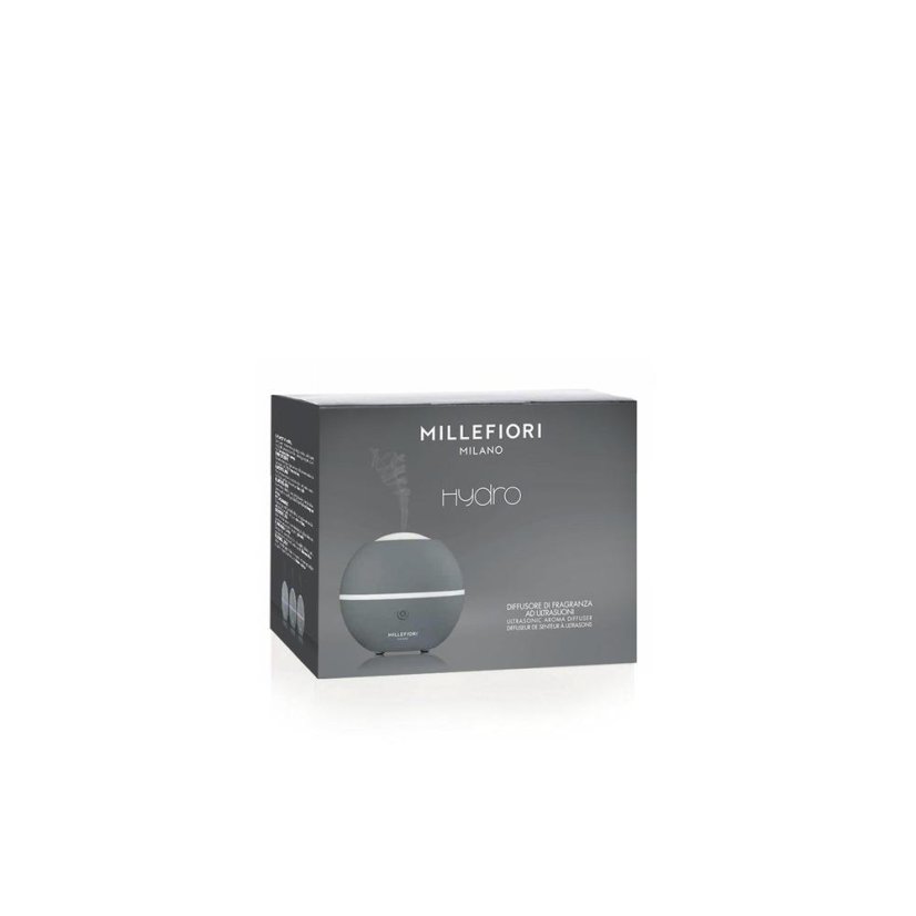 Ultraschalldiffusor Millefiori Milano Hydro Sphere, Grau