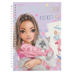 Taschenmalbuch mit Aufklebern Top Model Fergie