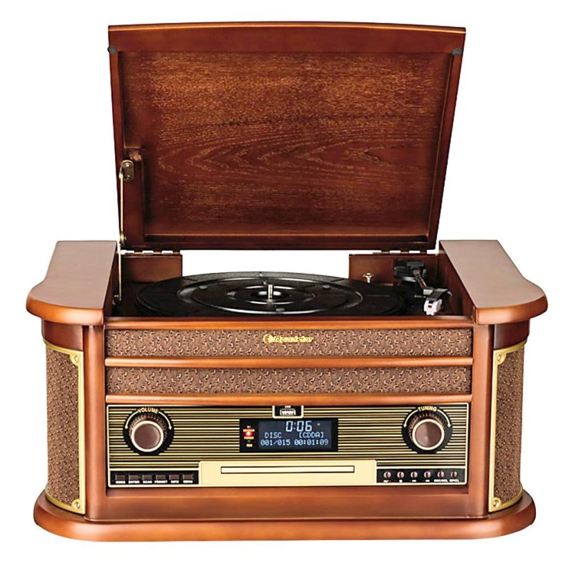 Gramofon Roadstar HIF-1996D+BT drewno