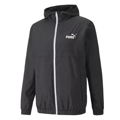 Herren-Windjacke Puma ESS Solid Windbreaker - Farbe: Schwarz, Größe: M