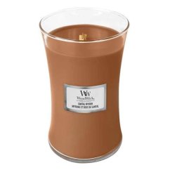Svíčka WoodWick velká, Santal Myrrh