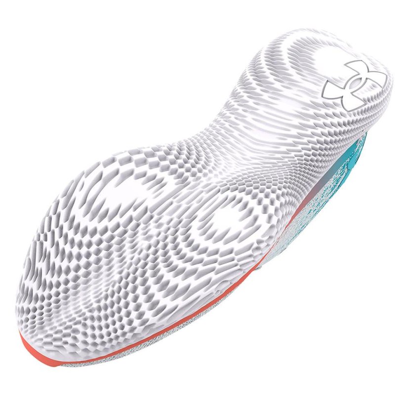 Under Armour Flow Velociti Wind 2 W running shoes - Color: White/turquoise, Size: 42