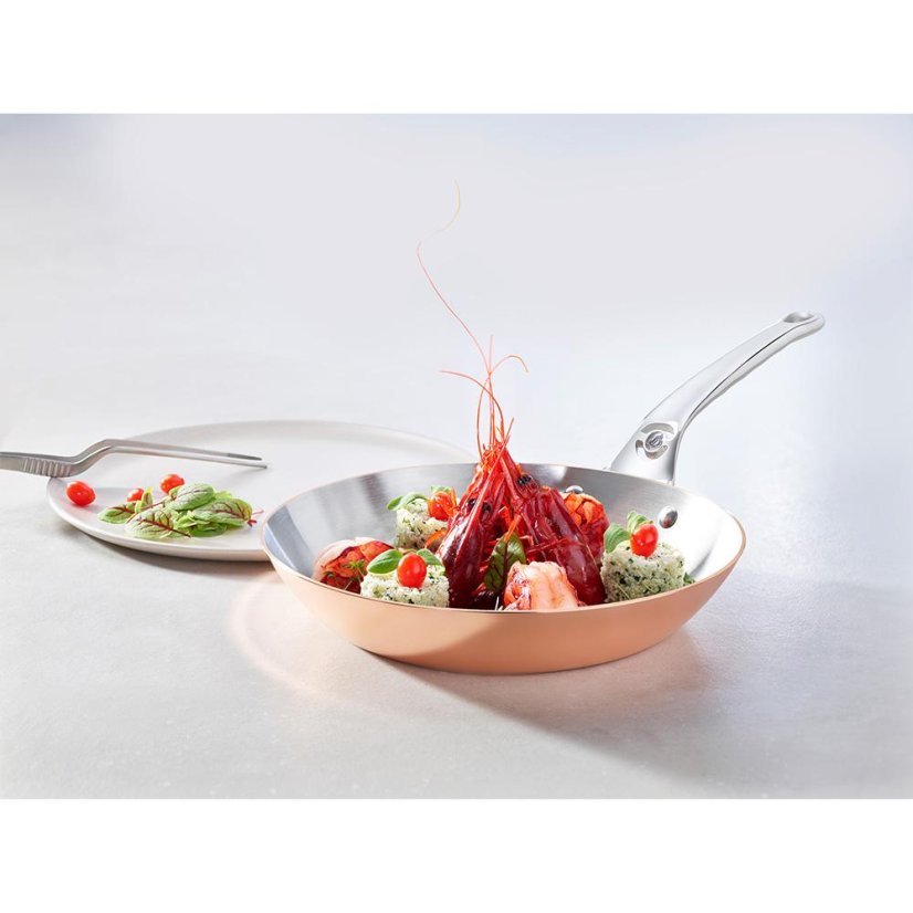 De Buyer PRIMA MATERA 6224.20 serpenyő, 20 cm, réz